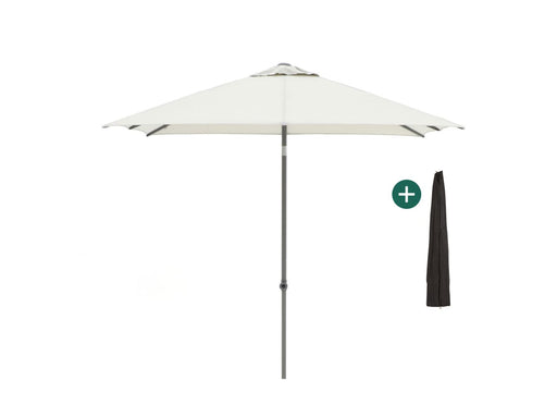 Shadowline Pushup parasol 240x240cm Grijs-124573