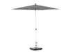 Glatz AluSmart parasol 210x150cm Grijs-121520