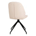 House Nordic ApS Monte Carlo Dining Chair Bouclé Draaibaar Wit HN1232 Set van 2 - ThatLyfeStyle