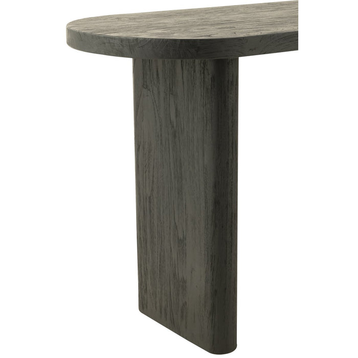 J-Line Sidetable Teak Hout Zwart