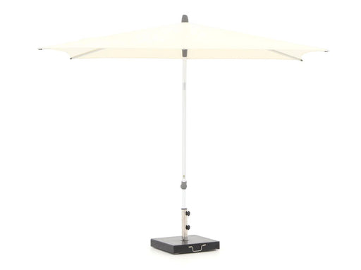 Glatz AluSmart parasol 250x200cm Wit-113517