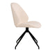 House Nordic ApS Monte Carlo Dining Chair Bouclé Draaibaar Wit HN1232 Set van 2 - ThatLyfeStyle