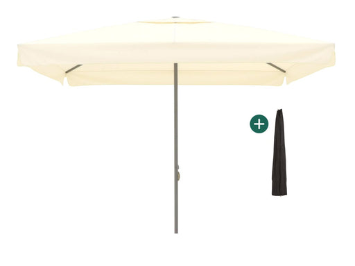 Shadowline Bonaire parasol 350x350cm Wit-124487