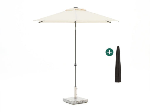 Shadowline Pushup parasol 210x150cm Wit-125850