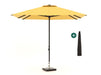 Shadowline Cuba parasol 300x300cm Geel-125729