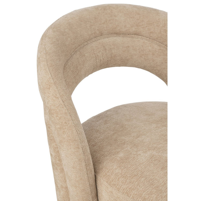 J-Line Accent Stoel Textiel Beige