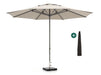 Shadowline Cuba parasol ø 400cm Taupe-125794