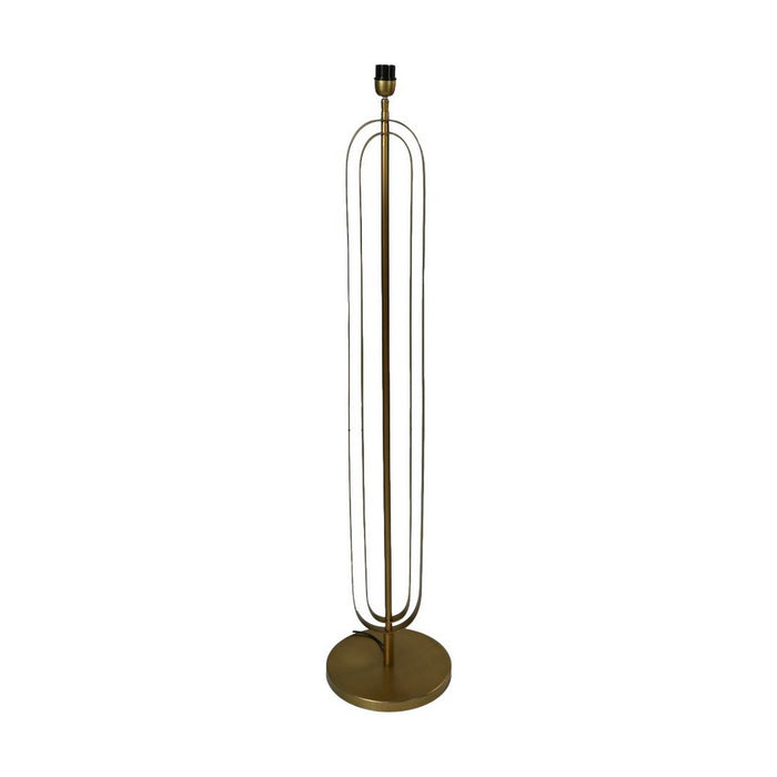 Vloerlamp Rond - 30x30x140 - Goud - Metaal