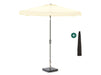 Shadowline Aruba parasol 210x150cm Wit-121757