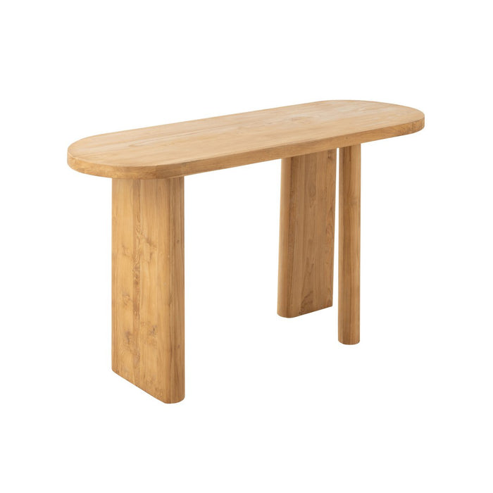 J-Line Sidetable Teak Hout Naturel