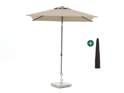 Shadowline Pushup parasol 210x150cm Taupe-125852