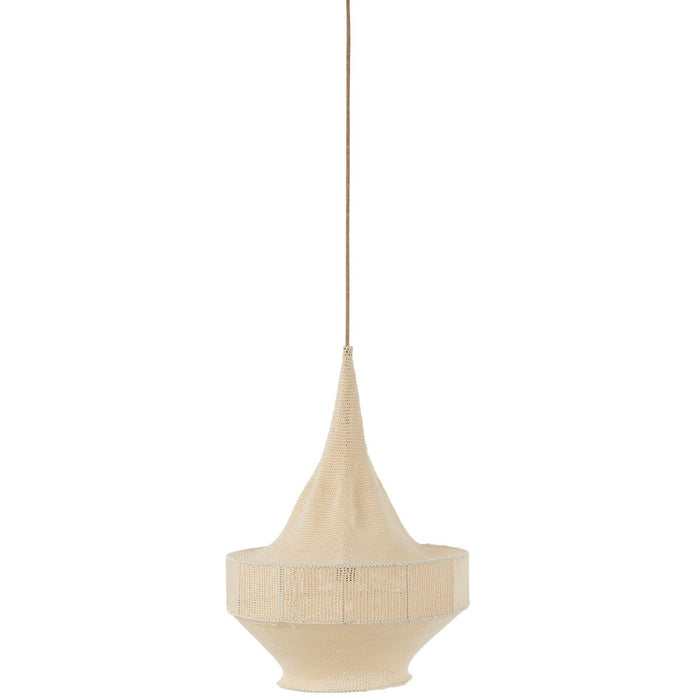 J-Line Hanglamp Handgebreid Beige Small