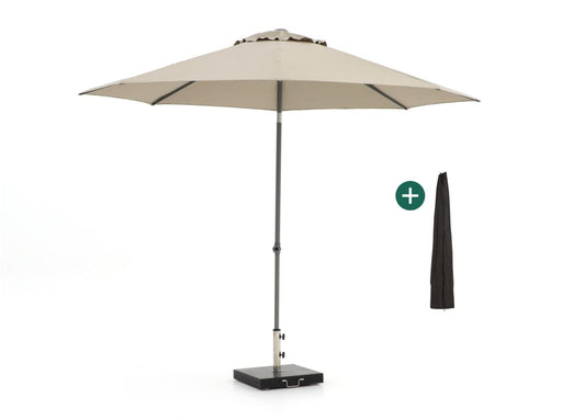 Shadowline Pushup parasol Ø 300cm Taupe-125874
