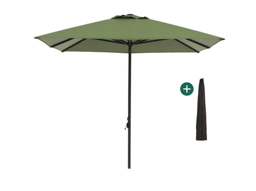 Shadowline Cuba parasol 300x300cm Groen-124510
