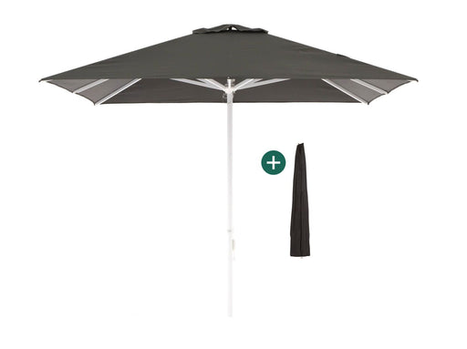 Shadowline Cuba parasol 300x300cm Grijs-109952