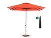 Shadowline Cuba parasol 300x300cm Rood-125728