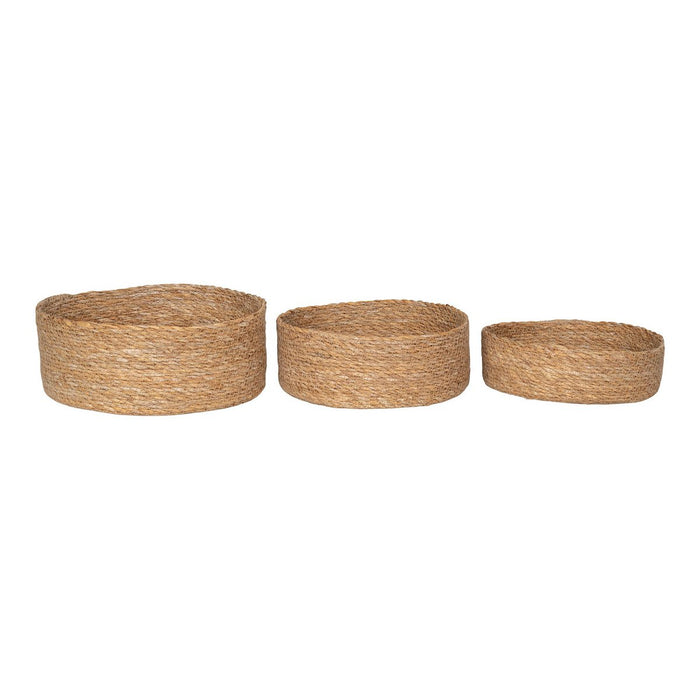 Batam Basket - Mand, zeegras, naturel, set van 3