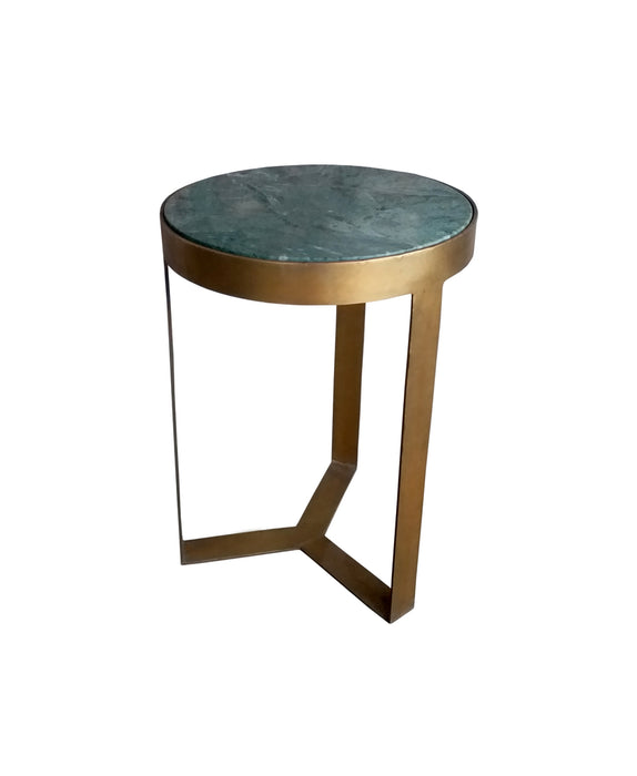 Livingfurn Glennis Marble Green Gold Tafel 40x55 cm