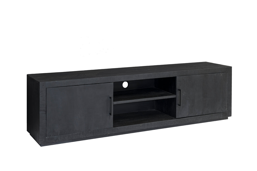 Livingfurn Jaxx Black TV Meubel Mangohout 150x53 cm