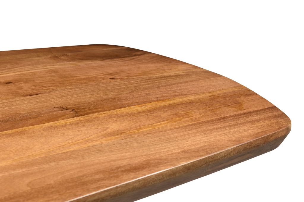 Livingfurn Jesper Danish Ovale Eettafel Mangohout Naturel 210x100 cm