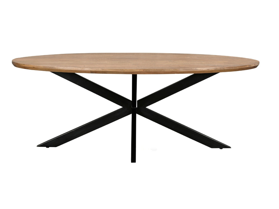 Livingfurn Jesper Oval Eetkamertafel 180x90 cm