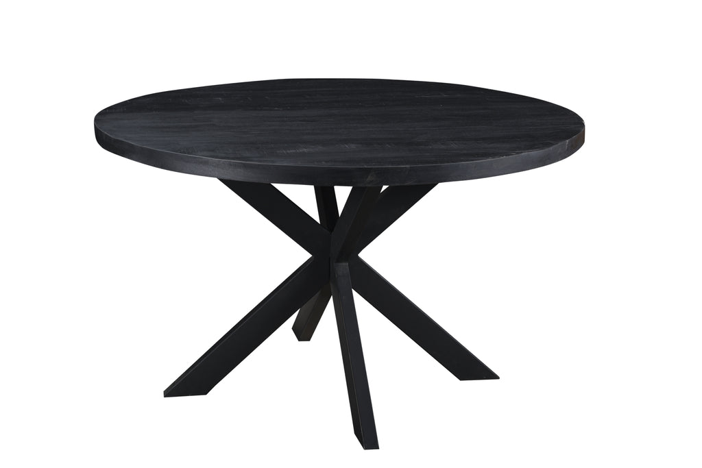 Livingfurn Kala Round Mangohout Eettafel 130cm