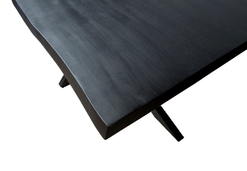 Livingfurn Kala TreeTop Spider Eettafel Zwart Staal 220x100 cm