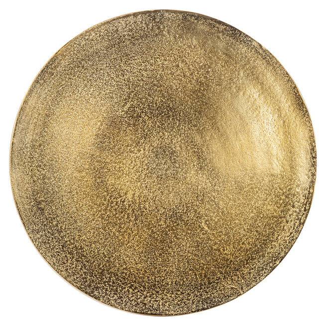 Richmond Ronde Bijzettafel 'Dolphin' 45cm goud