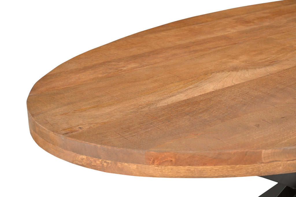 Livingfurn Rocky Oval Eettafel 160x90 cm