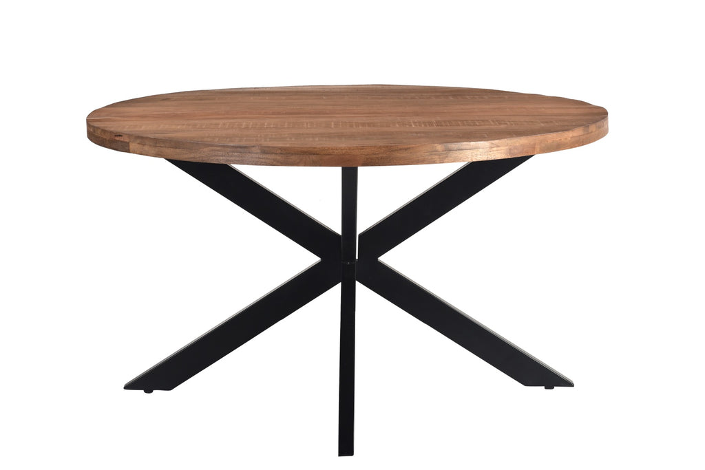 Livingfurn Rocky Round Spider Eettafel 150 cm