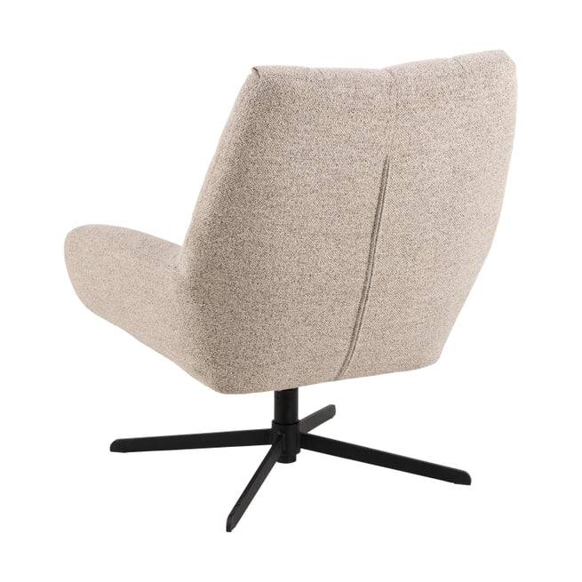 Sohome Draaifauteuil 'Nela' Bouclé, Beige